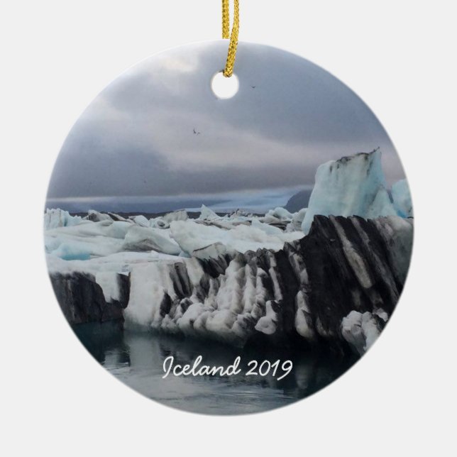 Icelandic ceramic ornament (Front)