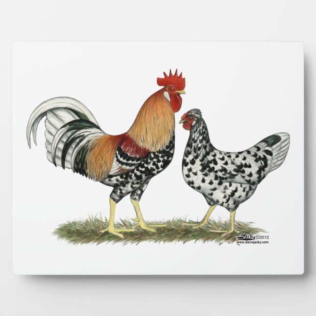 Icelandic Chickens Plaque (Front)