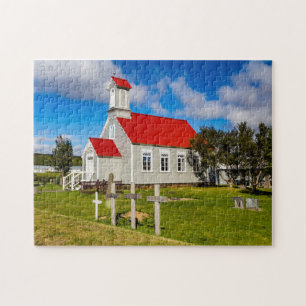 Icelandic Church Jigsaw Puzzle