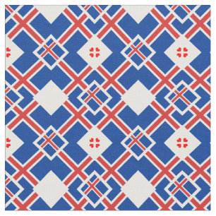 Icelandic Flag & Iceland Trendy Fabric fashion