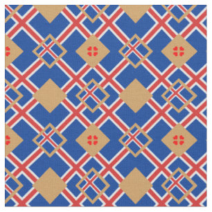 Icelandic Flag & Iceland Trendy Fabric fashion