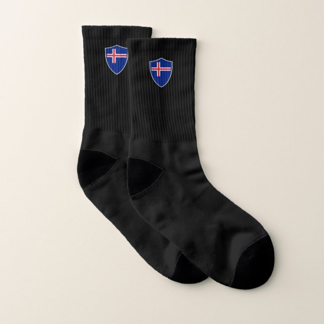 Icelandic flag        socks (Pair)