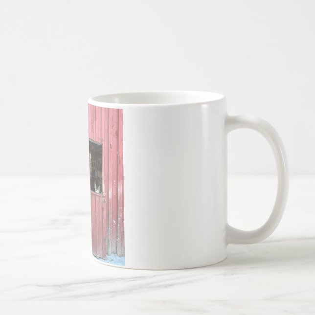 Icelandic Horse and donkey mug (Right)