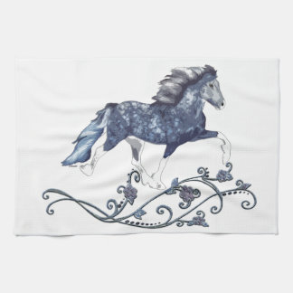 Icelandic Horse Blámóða Tea Towel