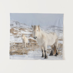 Icelandic Horse Blonduos, Iceland Tapestry