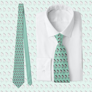 Icelandic horse in motion, horse lover  tie