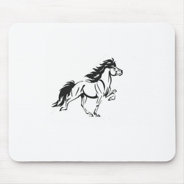 Icelandic Horse Mouse Pad (Front)