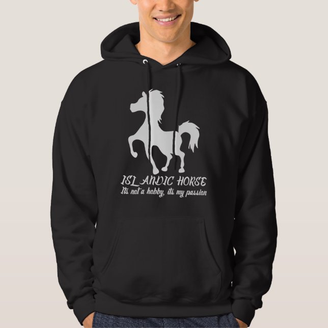 Icelandic Horse My Passion Icelander Hoodie (Front)