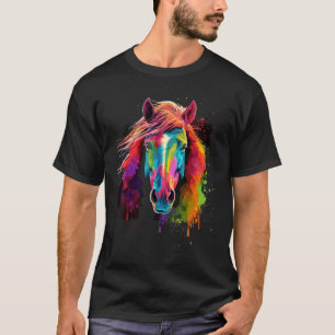 Icelandic Horse Riding Dressage Show Jumping Horse T-Shirt