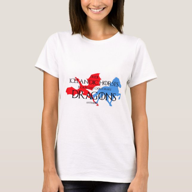 Icelandic Horse tshirt (Front)