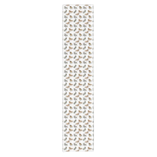 Icelandic horses in Gait Short Table Runner