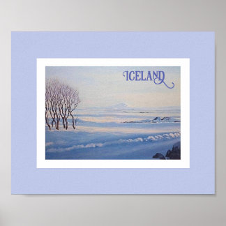 Icelandic landscape by Pola.B.Alex fine art Poster
