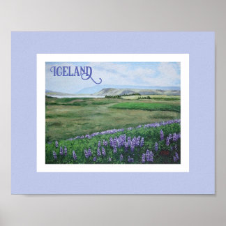 Icelandic landscape by Pola.B.Alex fine art Poster