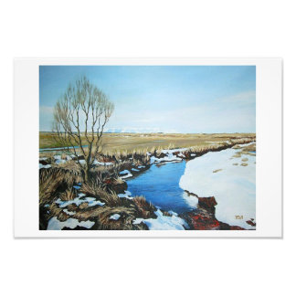 Icelandic landscape by Pola.B.Alex Photo Print