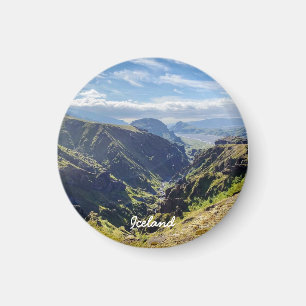 Icelandic landscape magnet
