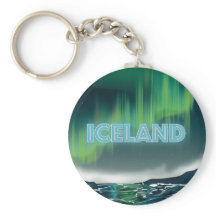 Icelandic Northern Lights Travel Art