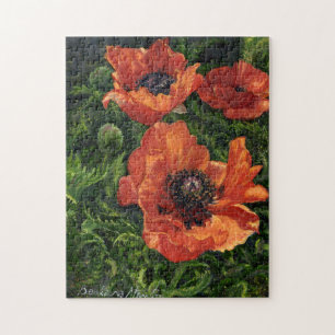 “Icelandic Poppies” Jigsaw Puzzle