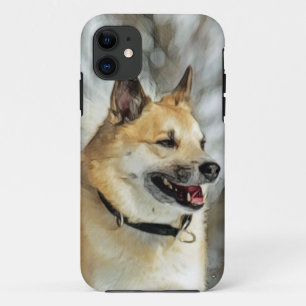 Icelandic Sheepdog 019 iPhone 11 Case