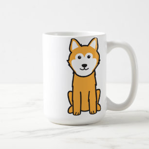 Icelandic Sheepdog Dog Cartoon Coffee Mug