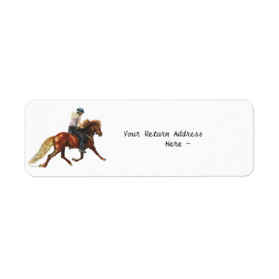 Icelandic Trot Return Address Label