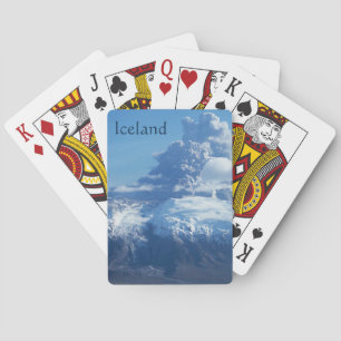 Icelandic Volcano Eruption Playing Cards