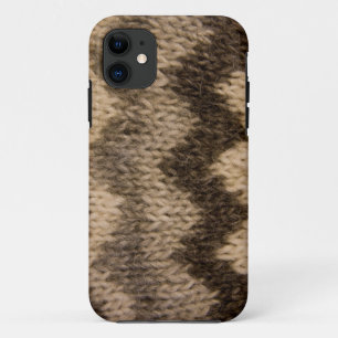 Icelandic wool pattern iPhone 11 case