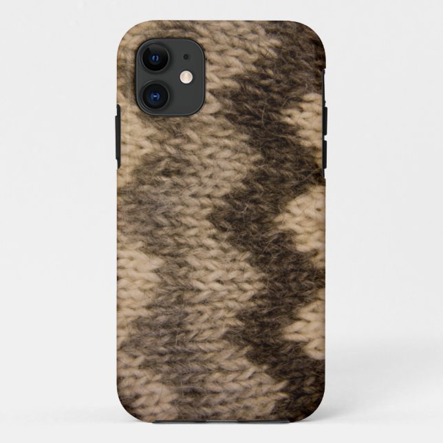 Icelandic wool pattern Case-Mate iPhone case (Back)