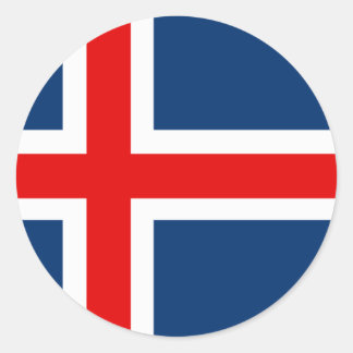 Icelands Flag Stickers