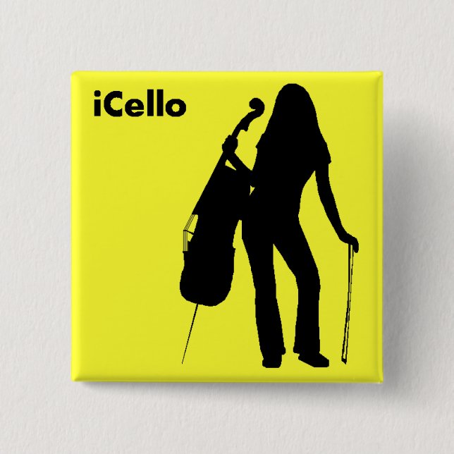 ICello Pin (yellow) (Front)