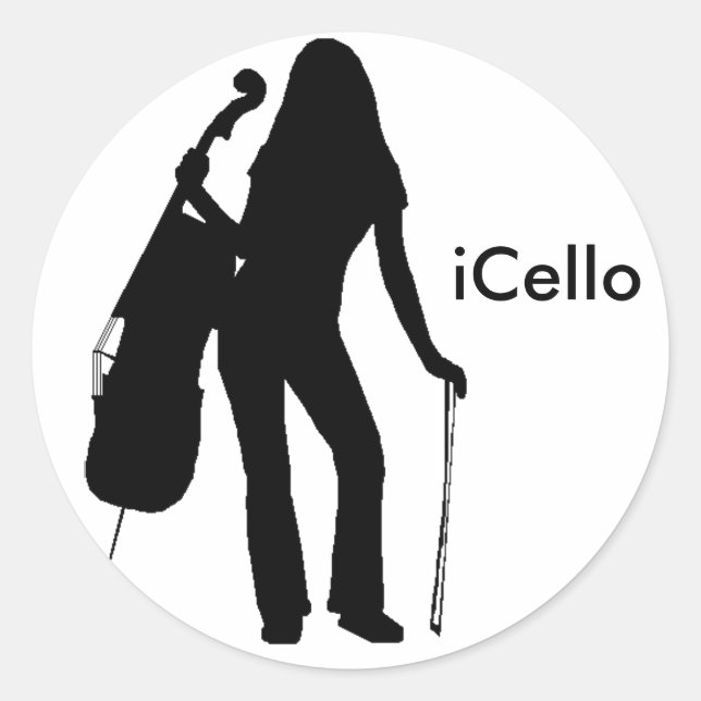 iCello Sticker (Front)