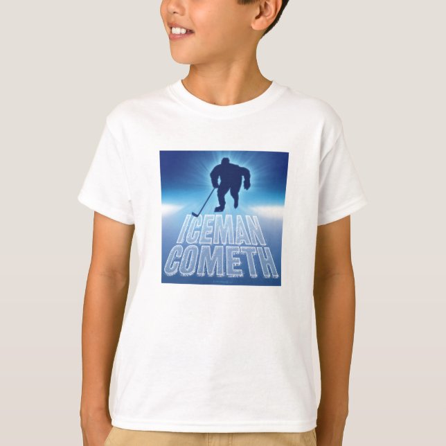 Iceman Cometh (Hockey) T-Shirt (Front)