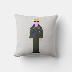 Iceman – Retro Movie Throw Pillow