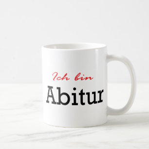Ich bin Abitur icon Coffee Mug
