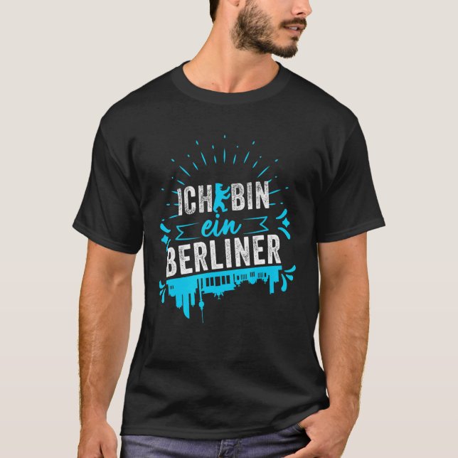 Ich Bin Ein Berliner Sweet Berlin Sightsights   1 T-Shirt (Front)