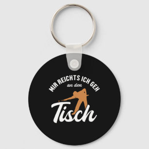Ich Geh An Den Tisch Billiards Snooker Billiards Key Ring