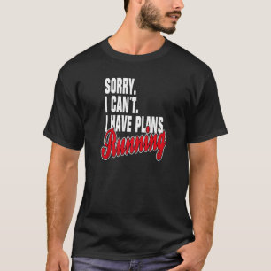 Ich Habe Pläne Running Jogging Statement Outfit T-Shirt