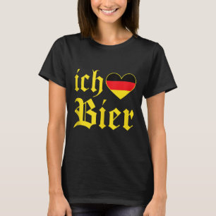 Ich Liebe Bier Funny German I Love Beer Tank Top