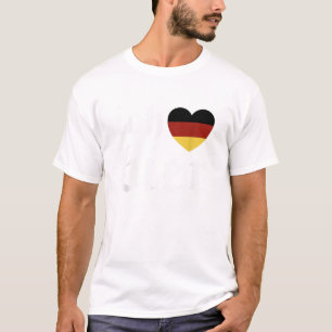 Ich Liebe Bier German Flag Oktoberfest Costume Be T-Shirt