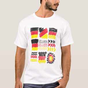 Ich Liebe Deutschland - i love germany T-Shirt