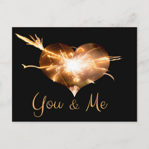 Ich liebe Dich - Liebesgrüße aus dem Briefkasten! Postcard