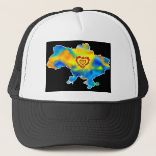 Ich liebe Ukraine Trucker Hat