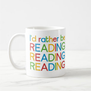 Ich würde lieber lesen – I’d rather be reading Coffee Mug