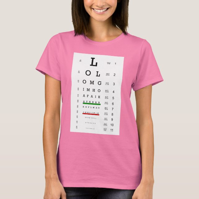 iChart T-Shirt (Front)