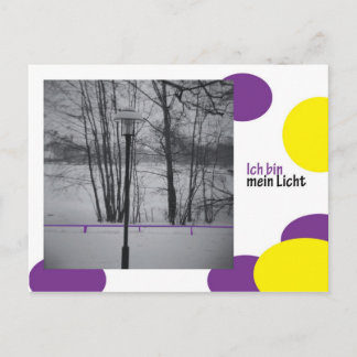 ichbinmeinlicht postcard