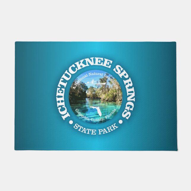 Ichetucknee Springs SP Doormat (Front)