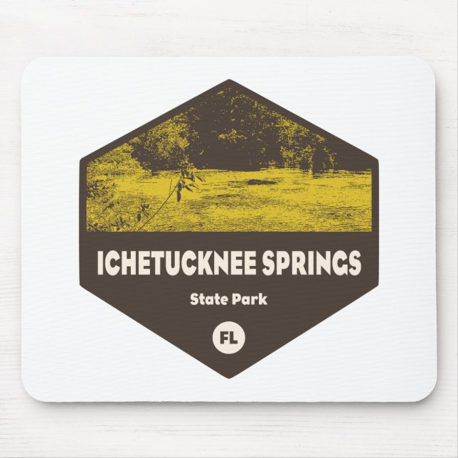 Ichetucknee Springs State Park Florida Mouse Pad (Front)