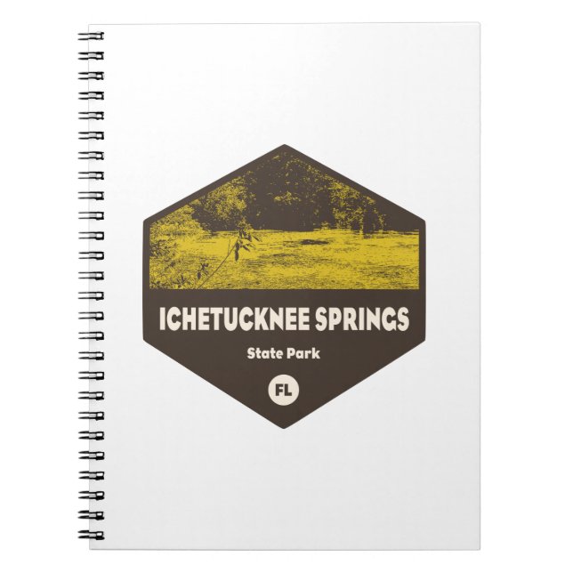 Ichetucknee Springs State Park Florida Notebook (Front)