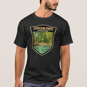 Ichetucknee Springs State Park Florida Watercolor  T-Shirt