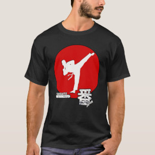 Ichiban Karate Japan in Vintage Distressed Texture T-Shirt