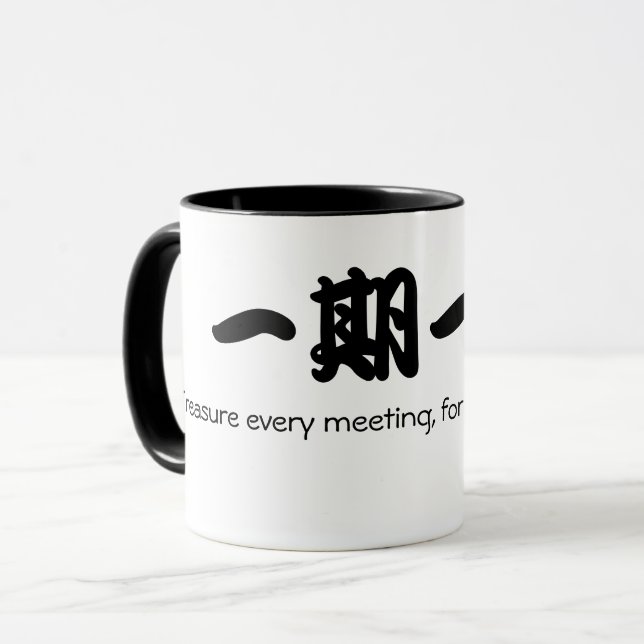 Ichigo Ichie Mug (Front Left)